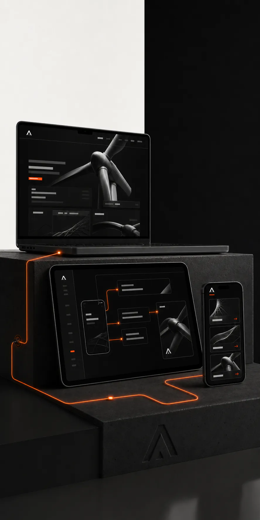 Arup digital product study across desktop and mobile devices